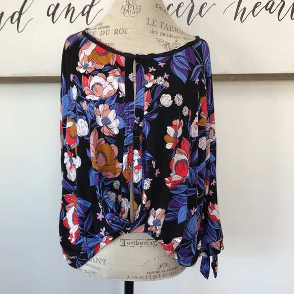 NWT Free People Keepin’ On Printed Top C1 - Picture 3 of 8